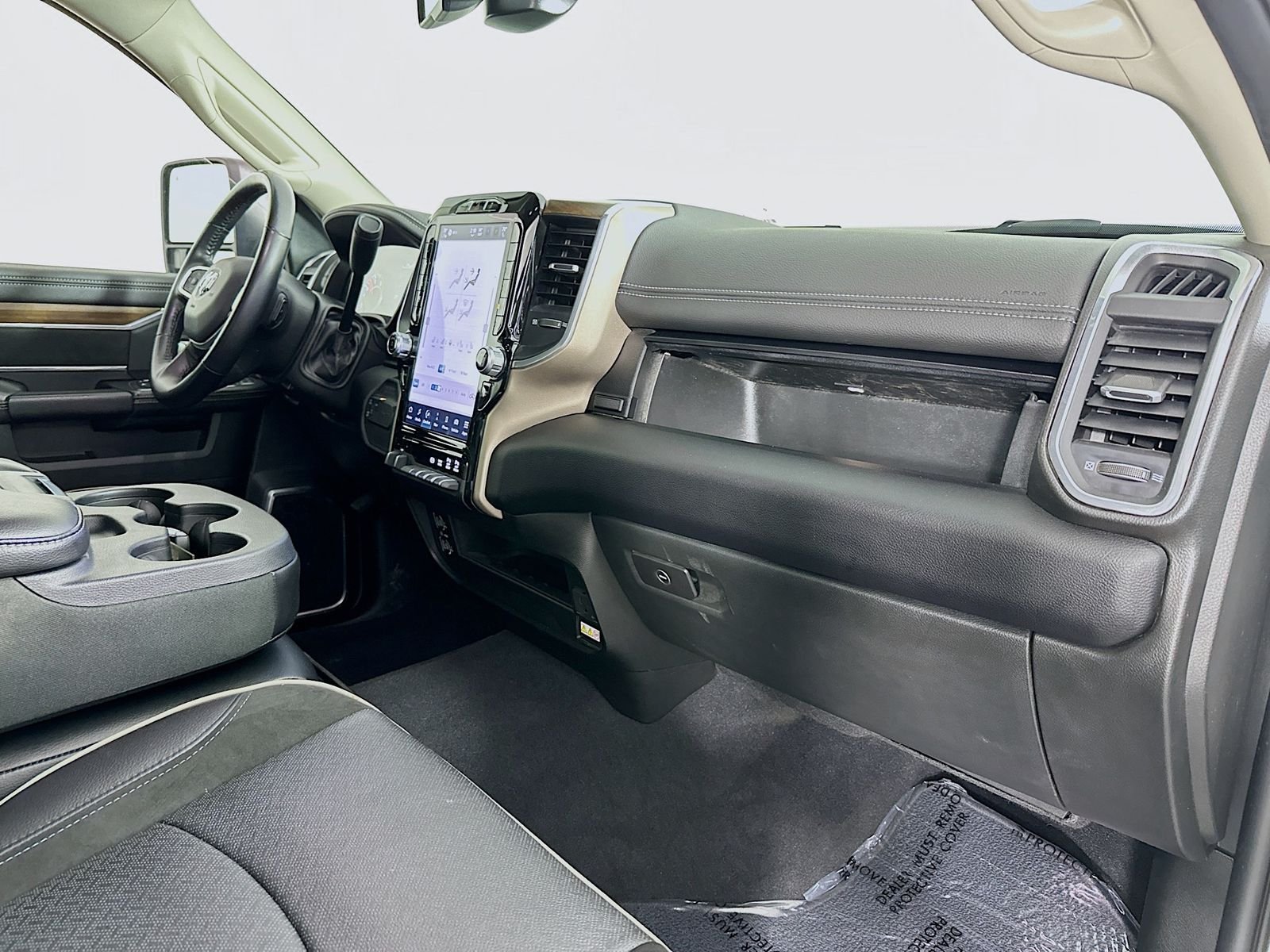 Used 2024 Bright White Clearcoat Ram Laramie image 30