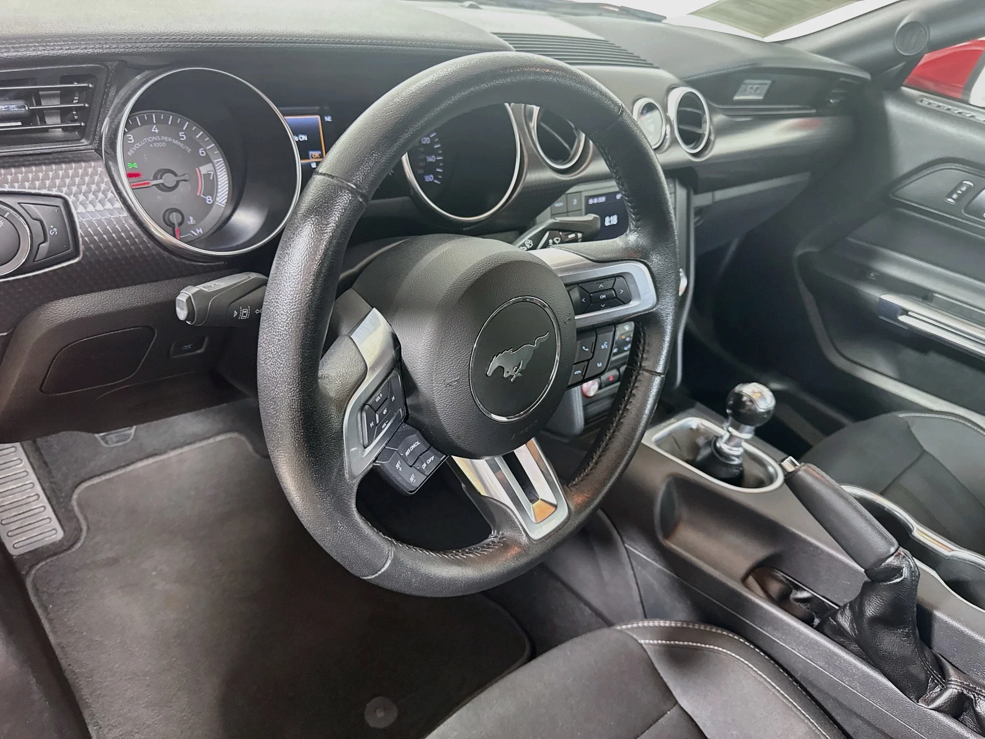 Used 2021 Race Red Ford EcoBoost image 9