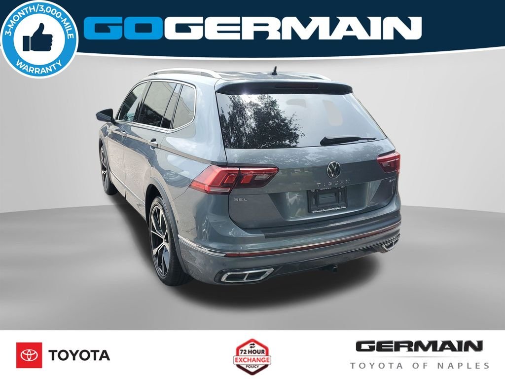 Used 2022 Blue Volkswagen 2.0T SEL R-Line image 10