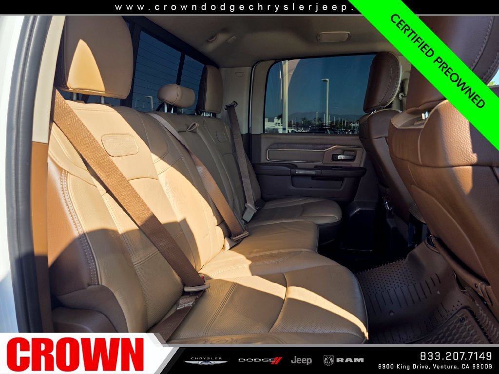 Certified Used 2021 White Ram Limited Longhorn image 15