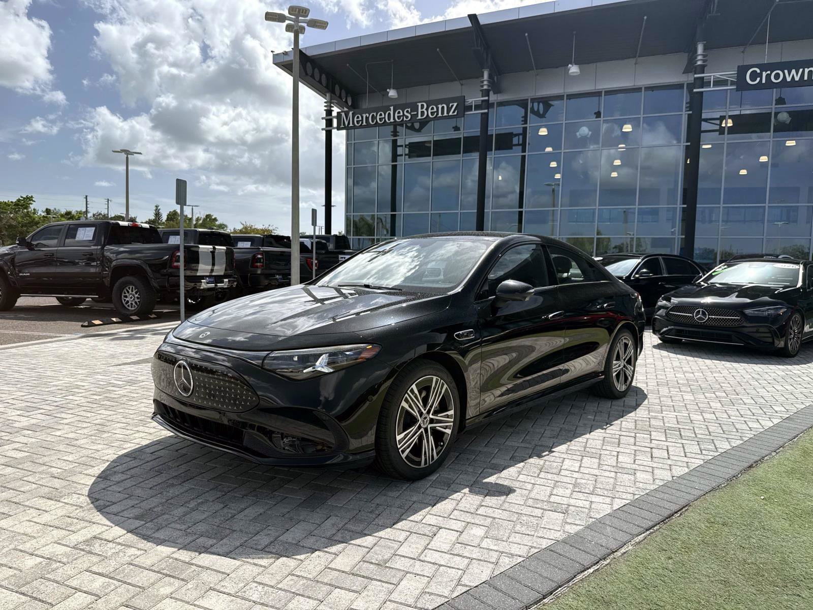 New 2027 Cosmos Black Mercedes-Benz 350 Electric 4MATIC® image 2