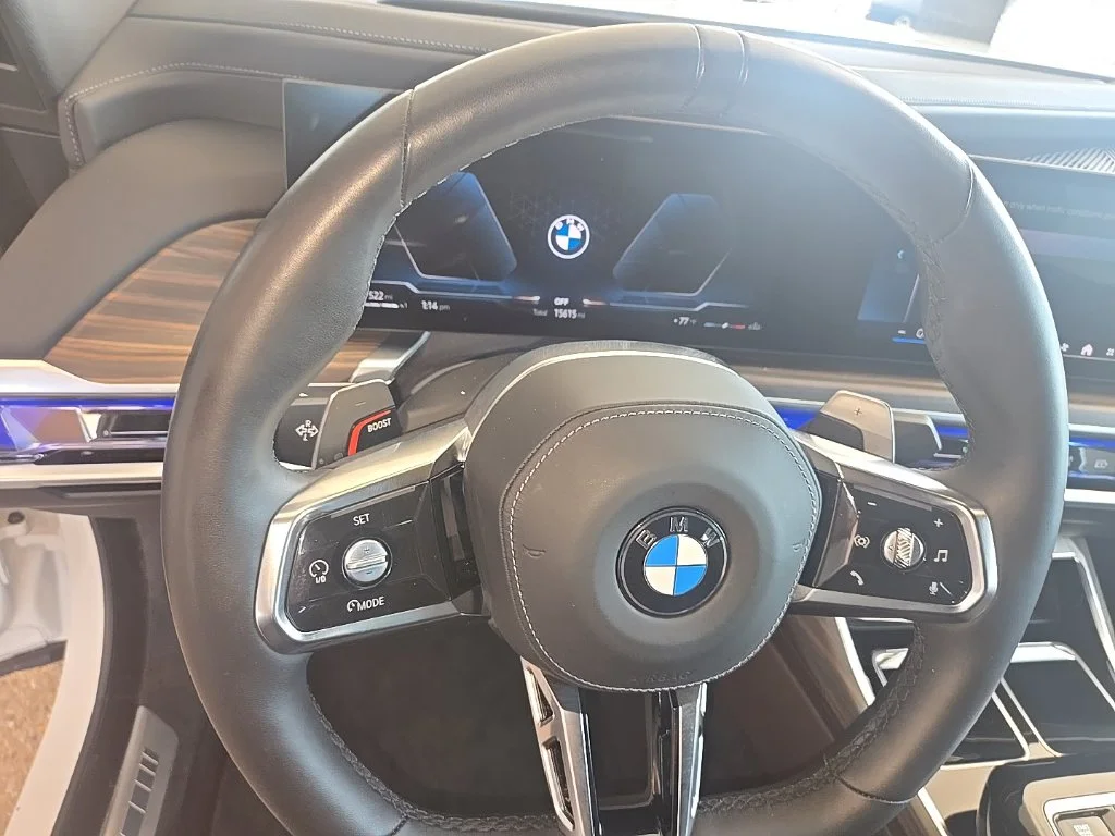 Used 2026 White BMW 740i xDrive image 8