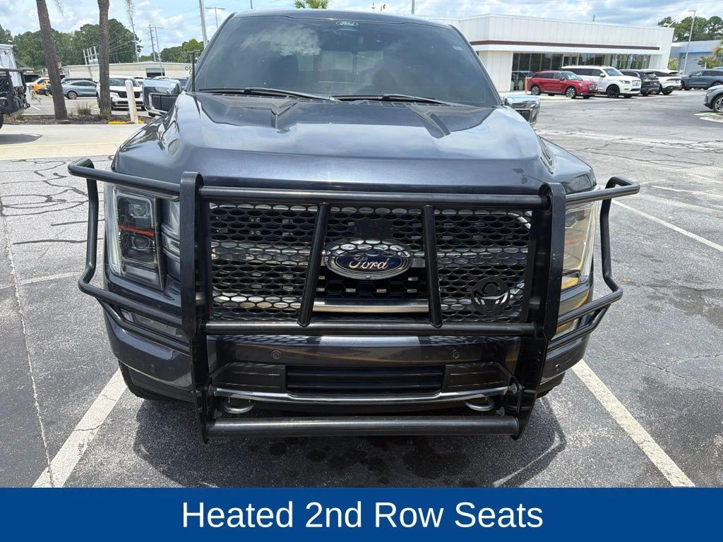 Certified Used 2022 Smoked Quartz Metallic Tinted Clearcoat Ford Platinum image 2