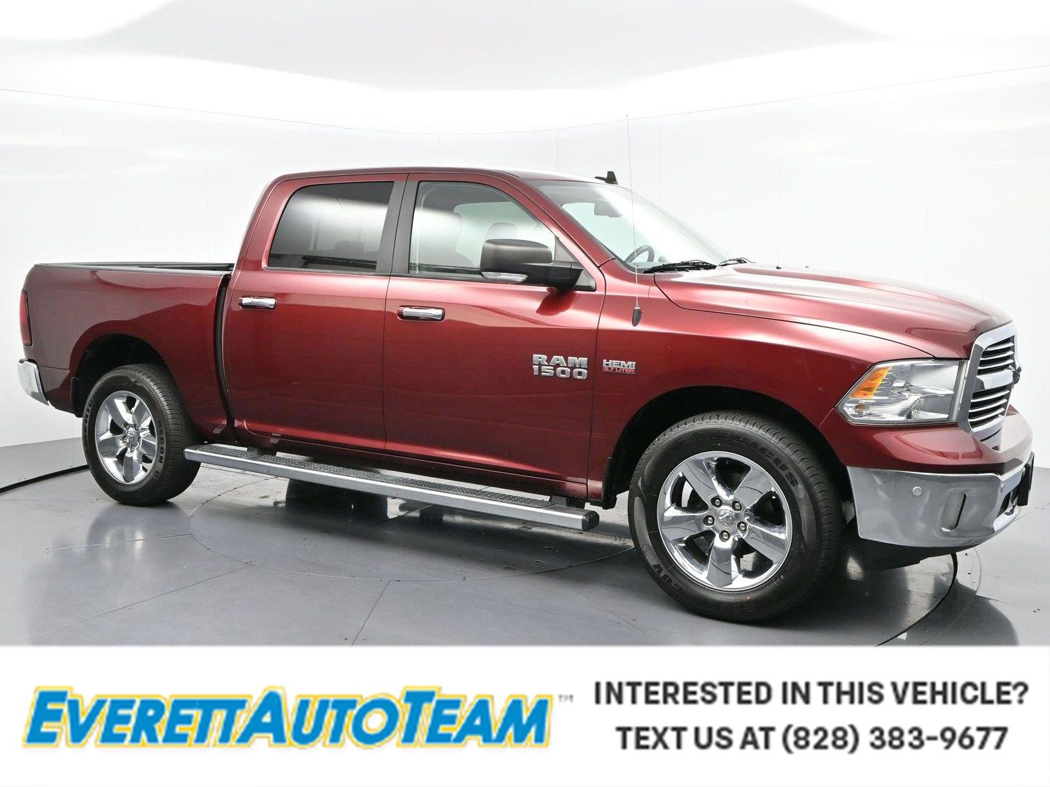 Used 2017 Delmonico Red Pearlcoat Ram Big Horn image 1