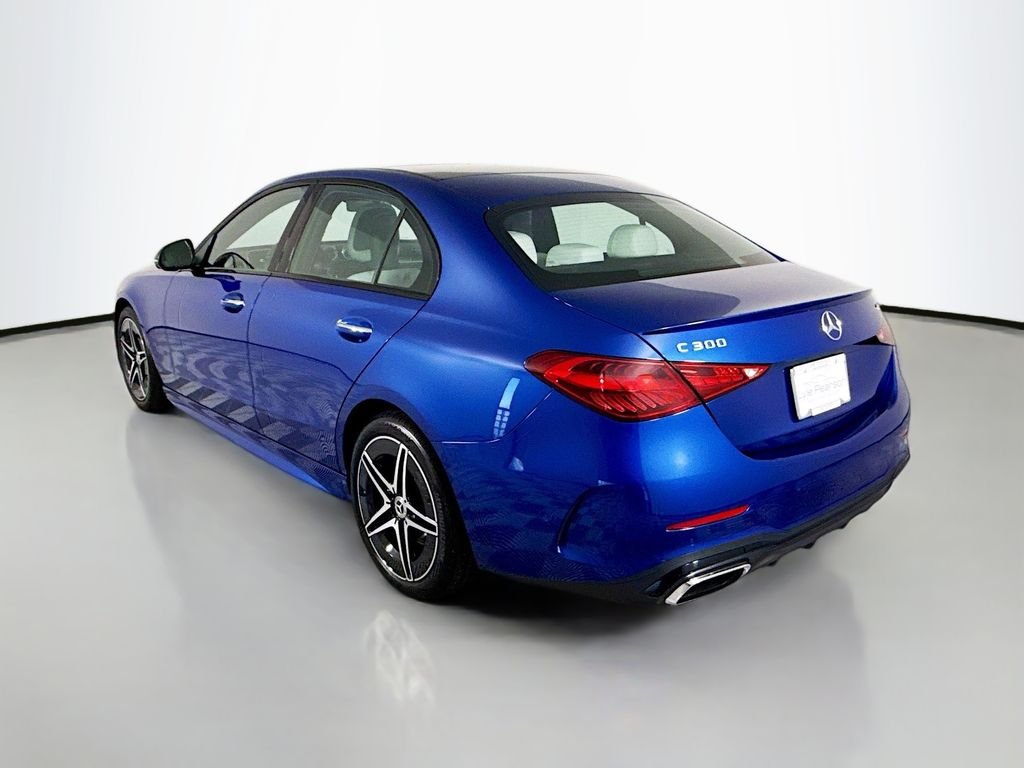 Used 2025 Blue Mercedes-Benz C 300 image 3