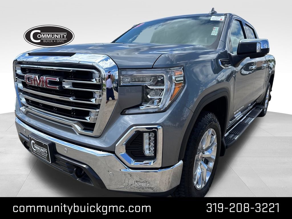 Certified Used 2019 SATIN STEEL METALLIC GMC SLT image 1