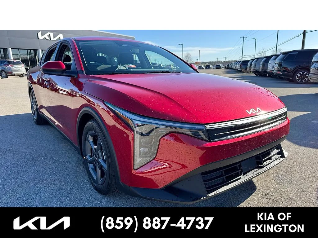 New 2026 Currant Red Kia LXS image 1