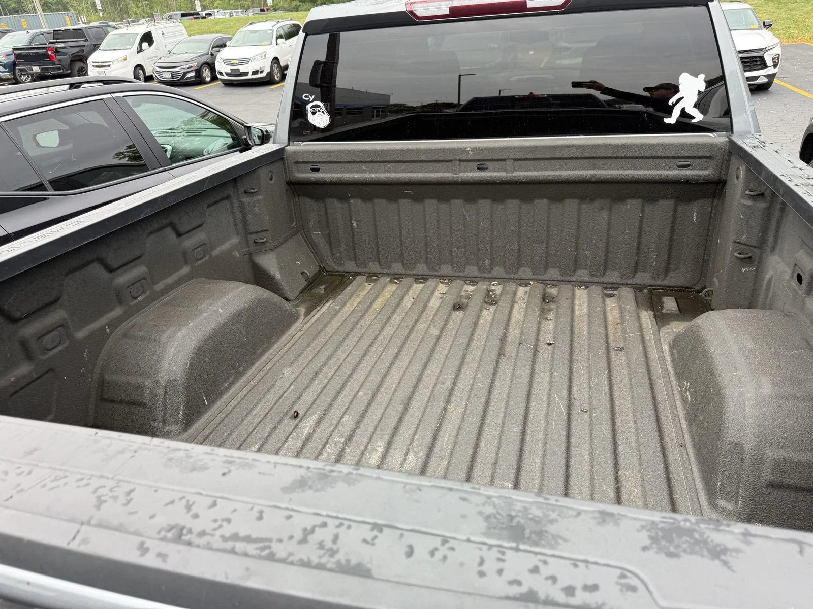 Used 2021 SATIN STEEL METALLIC Chevrolet Custom Trail Boss image 11