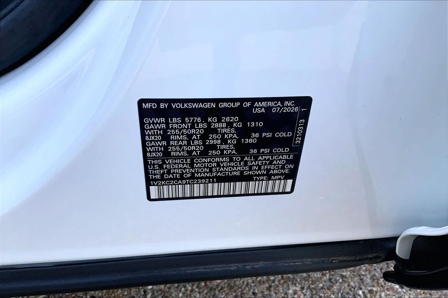 New 2026 Opal White Pear Volkswagen 2.0T SE w/Technology image 21