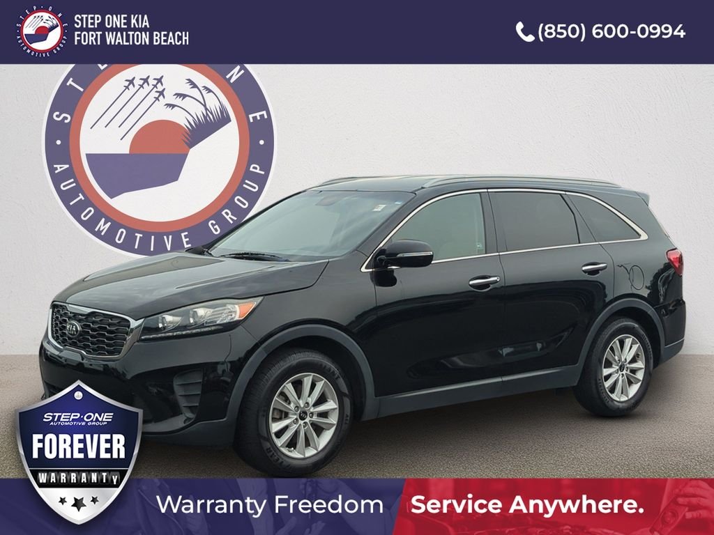 Used 2020 Black Kia LX image 1