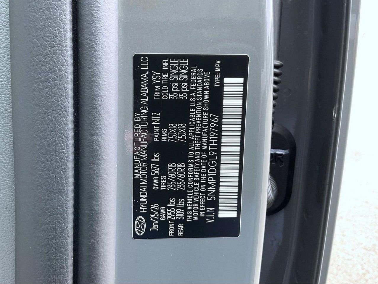 New 2026 Gray Hyundai SE image 28
