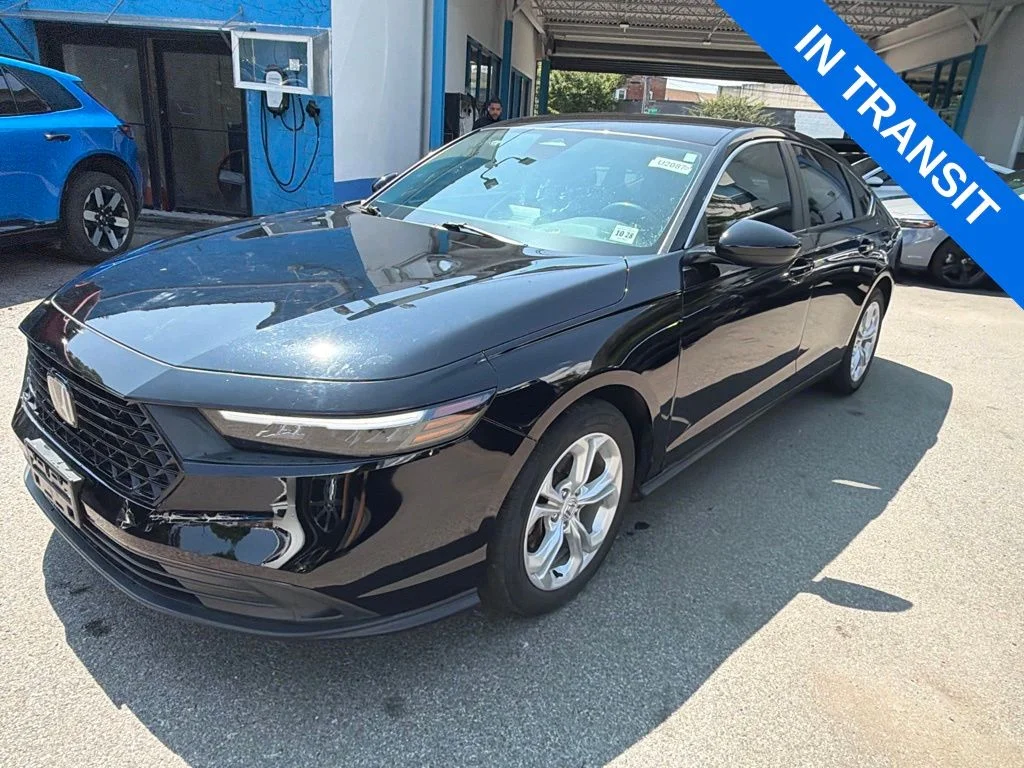 Certified Used 2023 Crystal Black Pearl Honda LX image 2