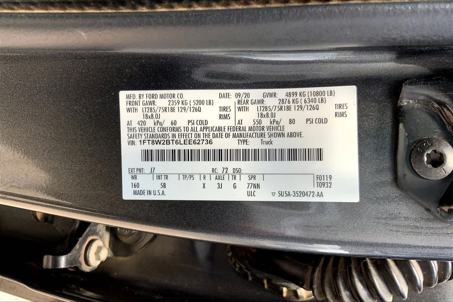 Used 2020 GRAY Ford LARIAT image 36