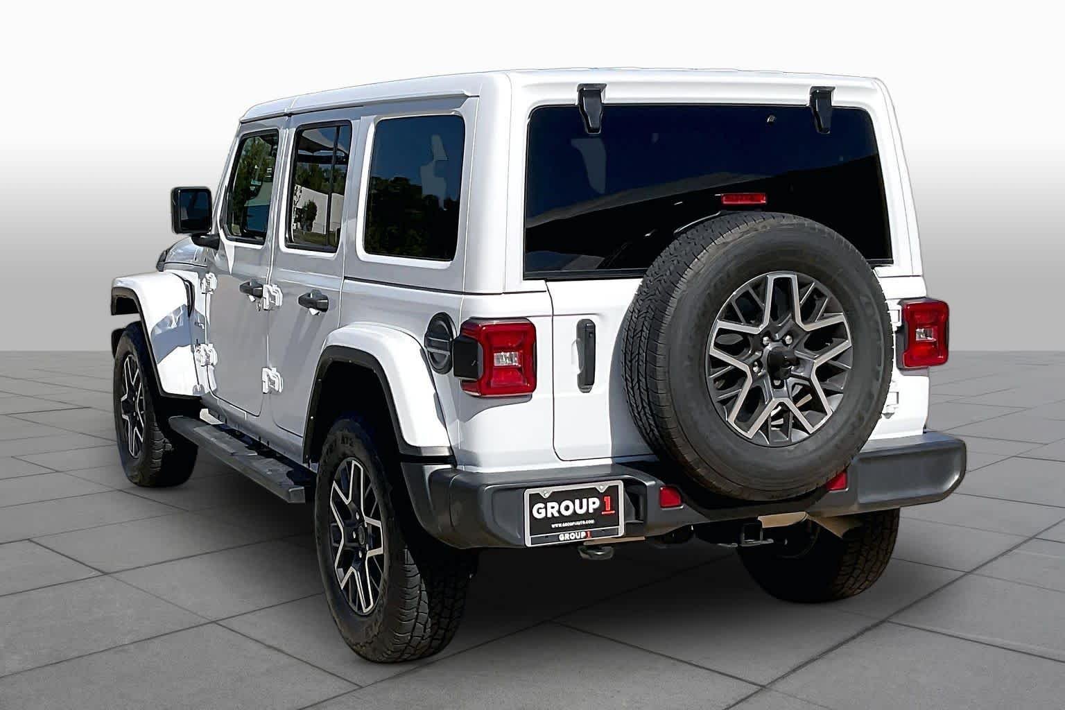 Certified Used 2024 Bright White Clearcoat Jeep Sahara image 12