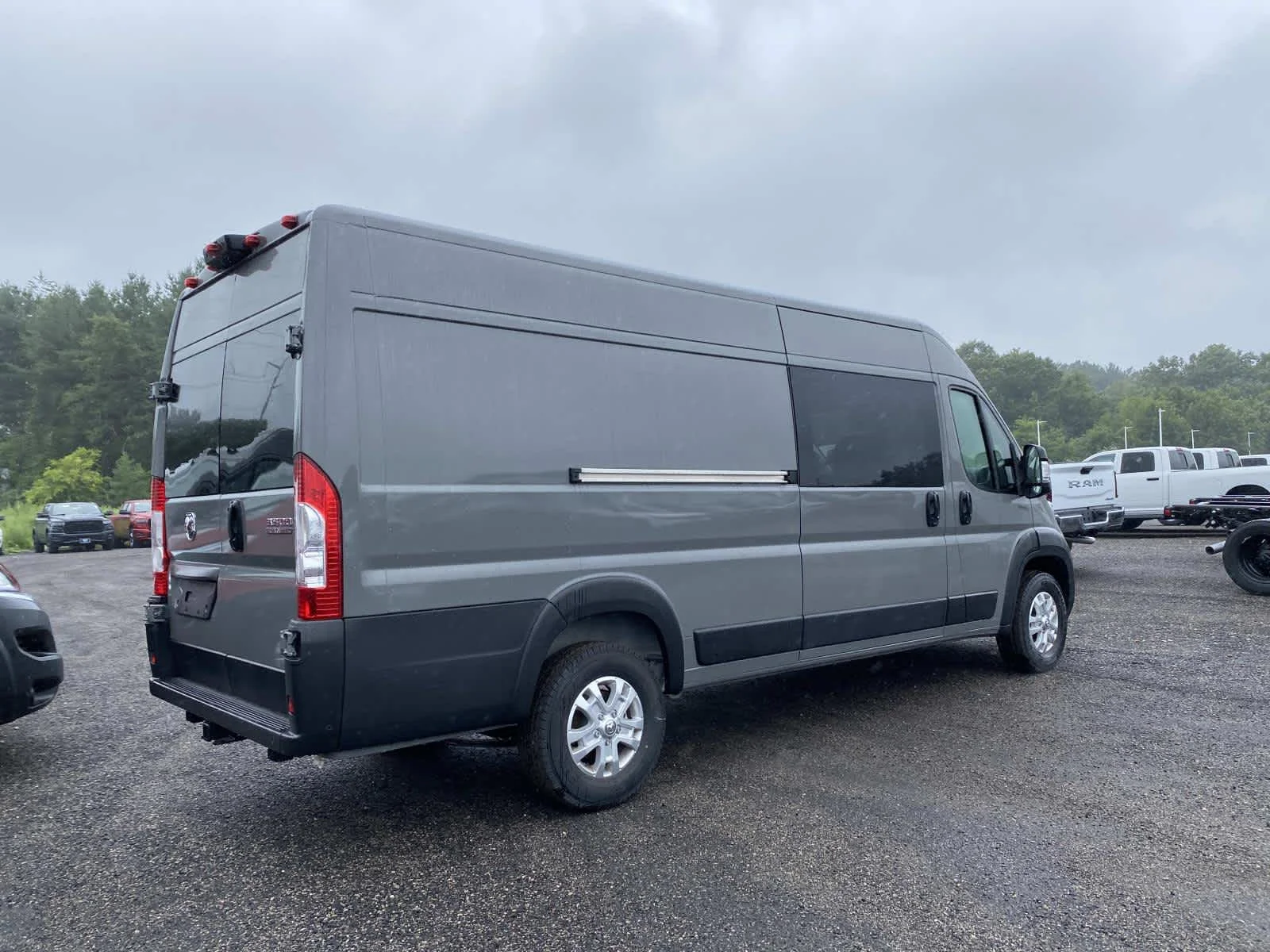 Used 2025 Ceramic Gray Clearcoat Ram SLT+ image 3