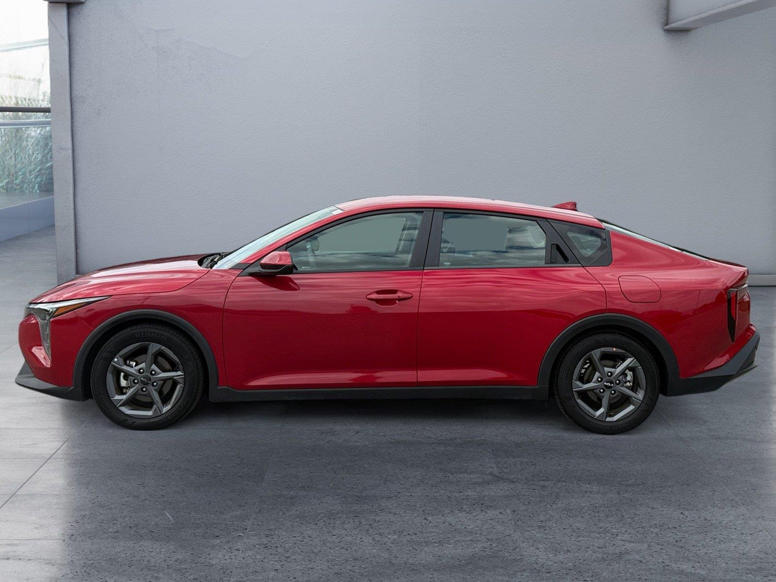 Used 2025 Currant Red Kia LXS image 2