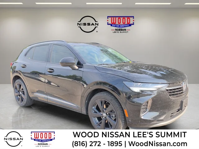 Used 2022 Ebony Twilight Metallic Buick Essence image 1