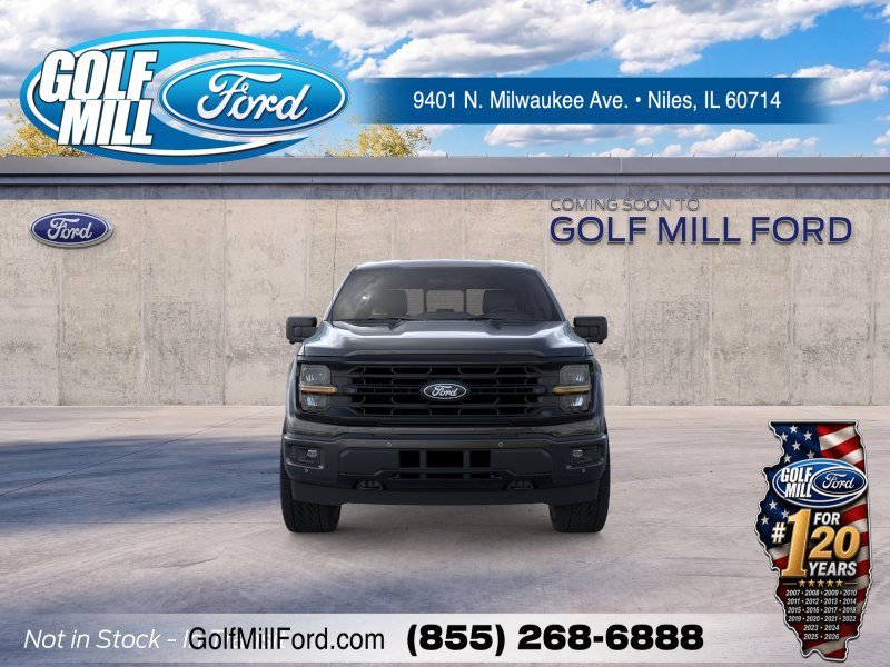 New 2026 Agate Black Metallic Ford XLT image 6