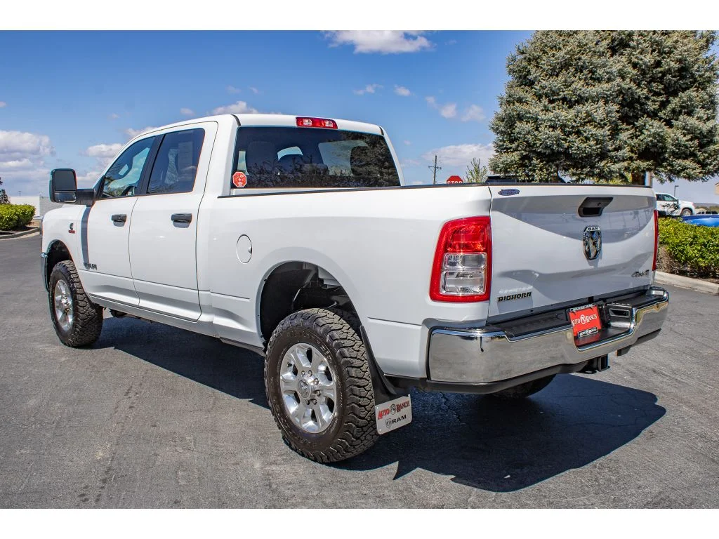 Used 2023 Bright White Clearcoat Ram Big Horn image 6