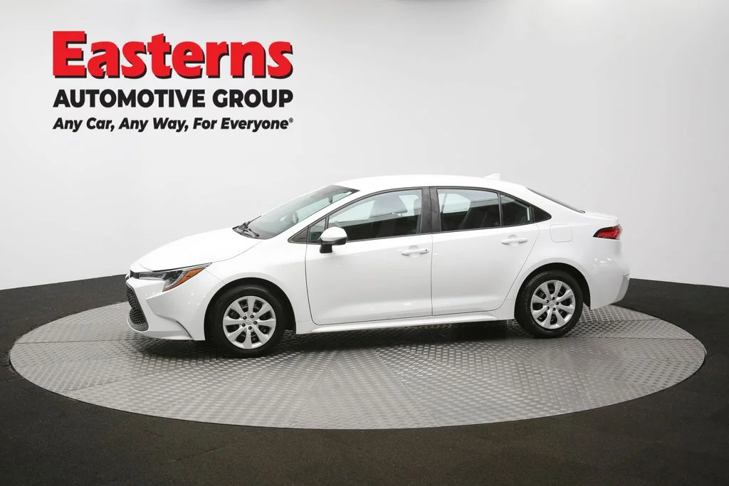 Used 2021 White Toyota LE image 54