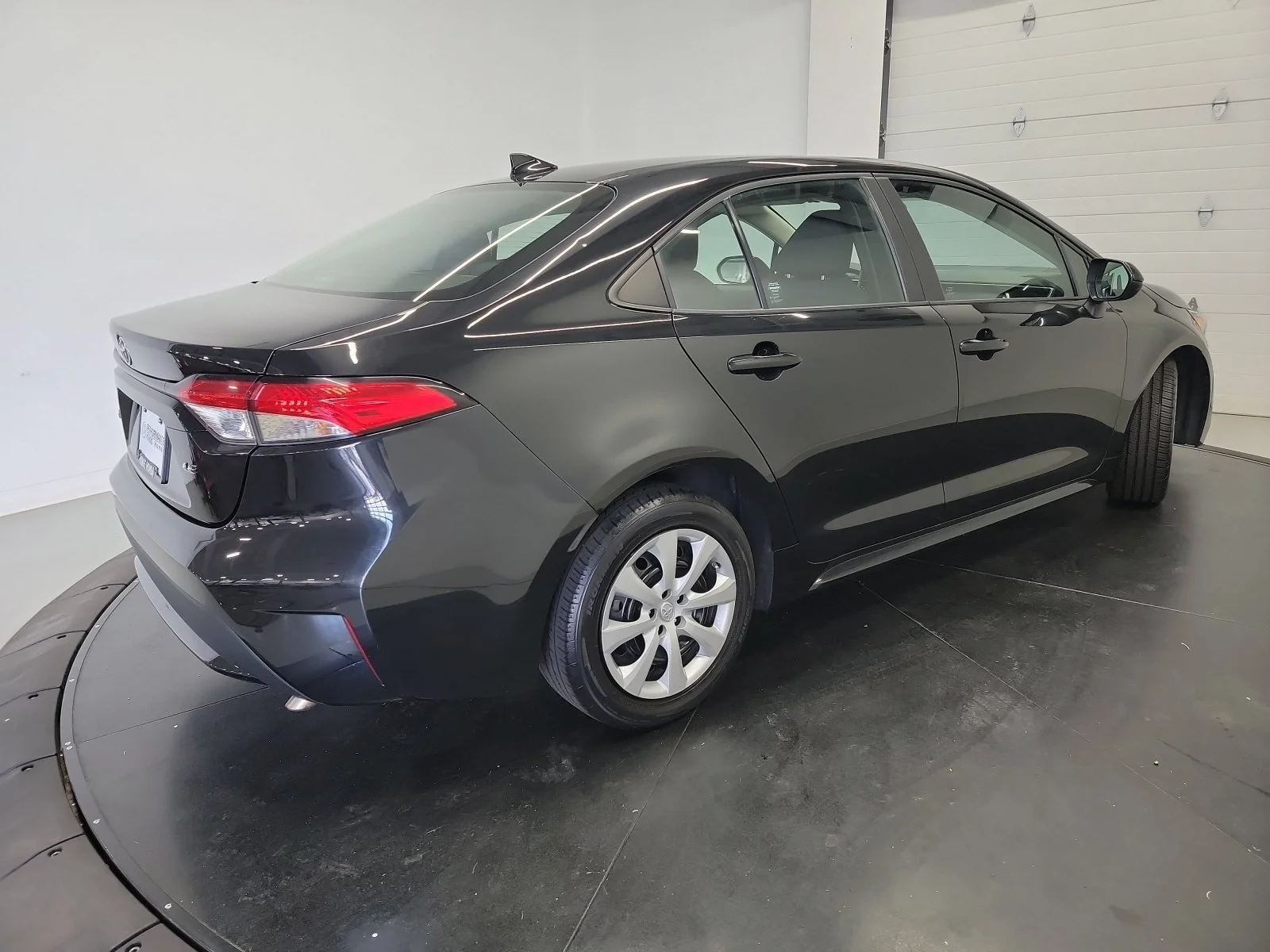 Used 2021 Black Sand Pearl Toyota LE image 8