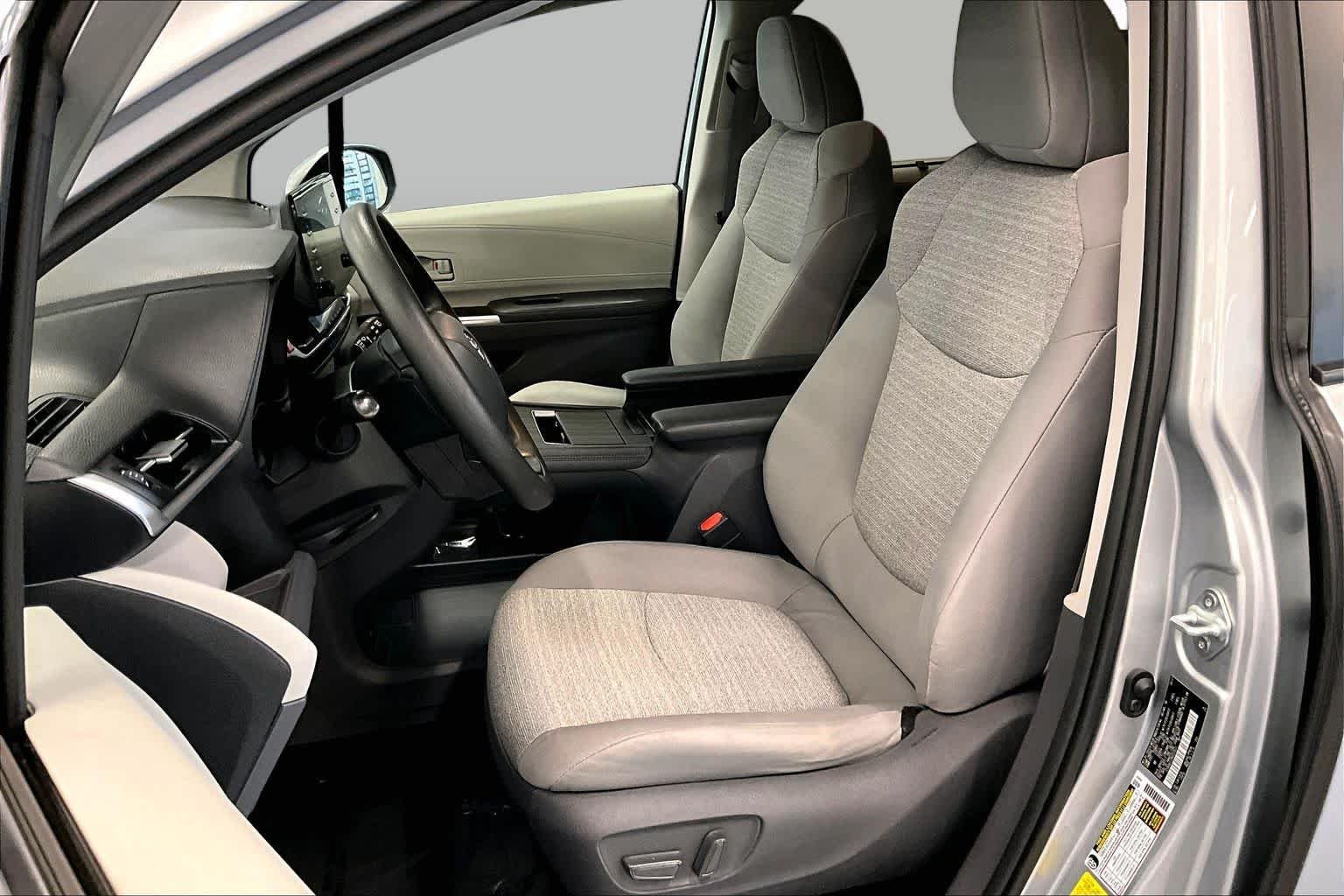 Used 2021 Celestial Silver Metallic Toyota LE image 7