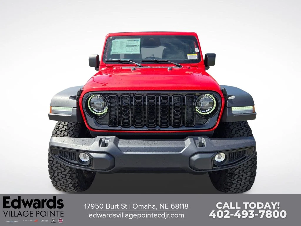 New 2026 Red Jeep Willys image 8