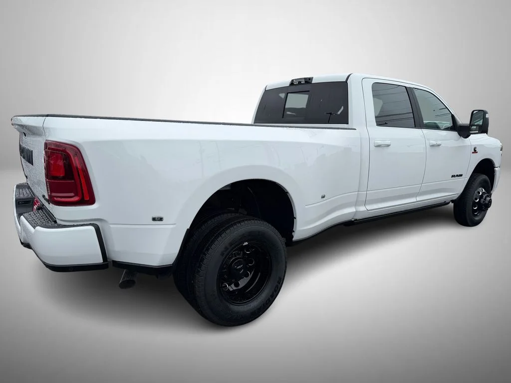 New 2026 Bright White Clear-Coat Exterior Paint RAM Laramie image 3