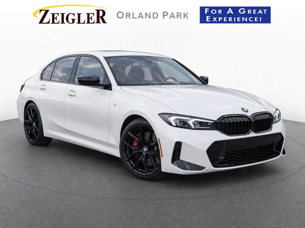New 2026 Mineral White Metallic BMW 330i xDrive image 1