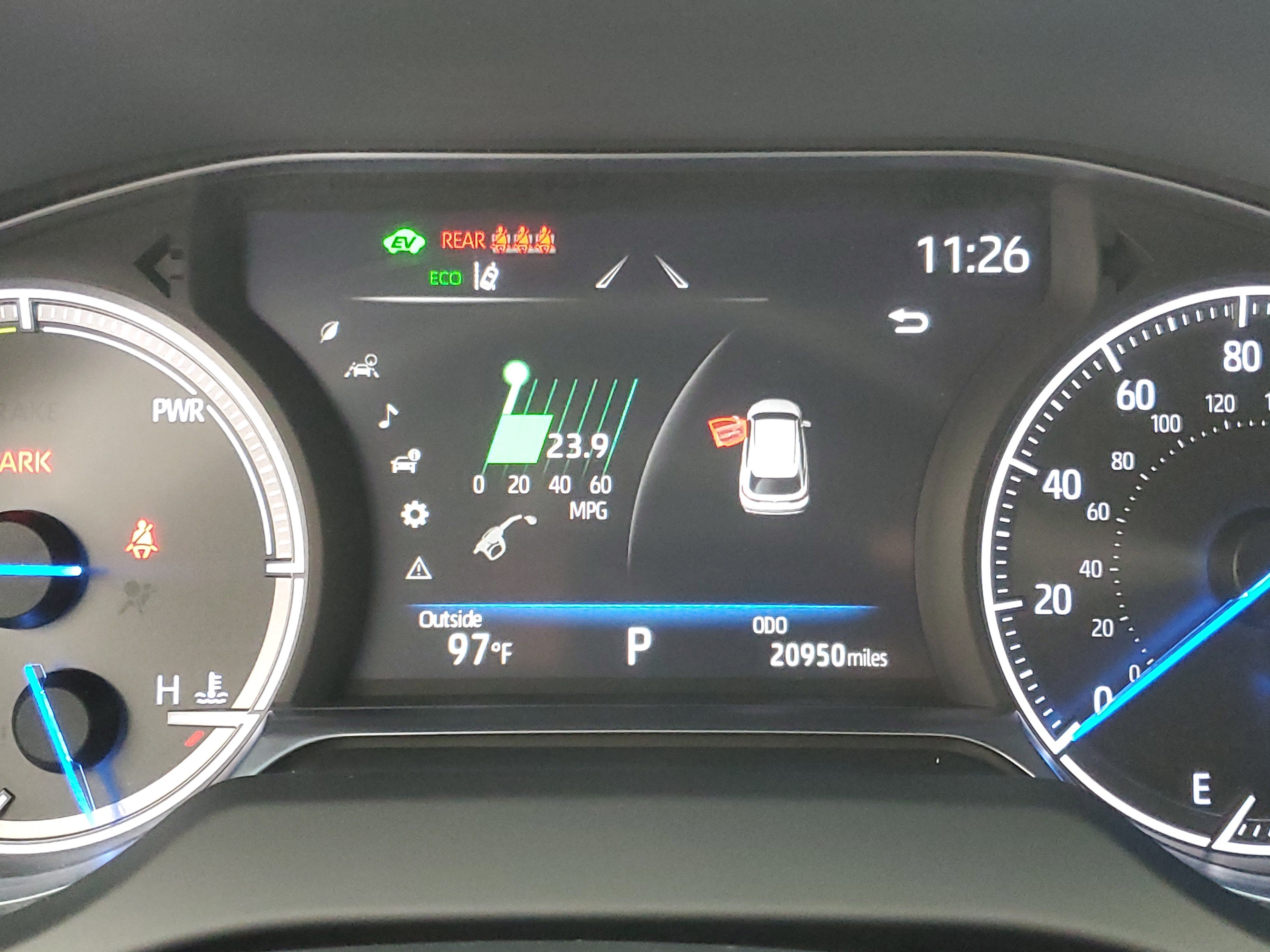Used 2024 Ruby Flare Pearl Toyota LE image 26