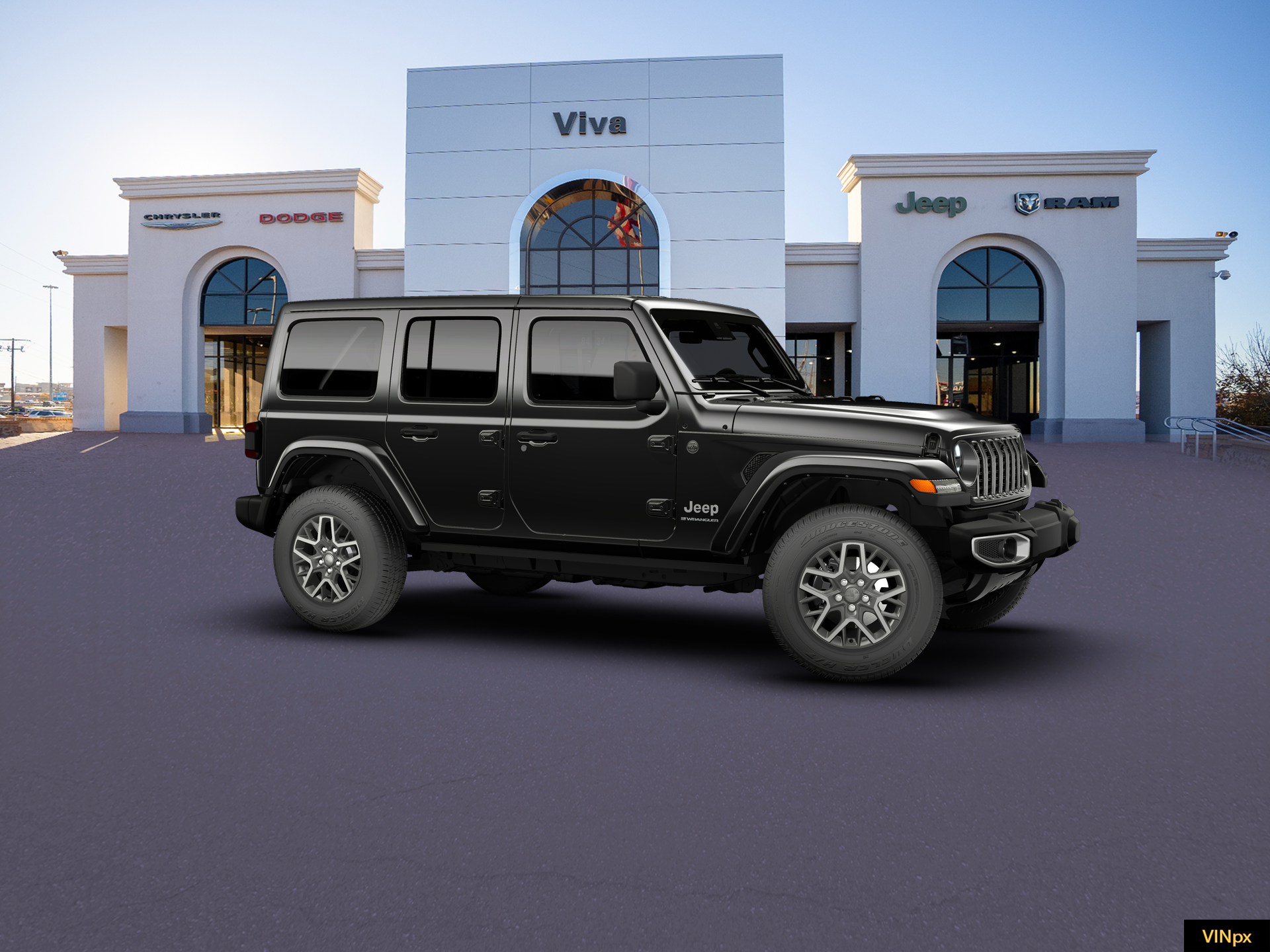 New 2026 Black Clear-Coat Exterior Paint Jeep Sahara image 10