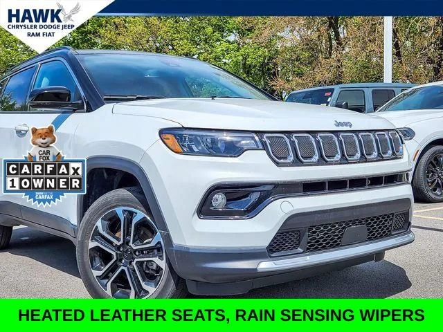 Used 2022 White Jeep Limited image 2