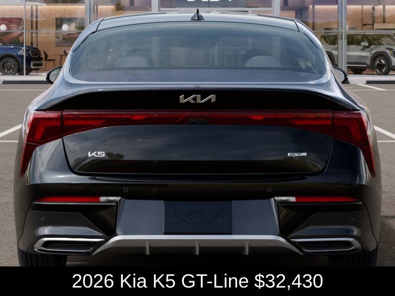 New 2026 Aurora Black Pearl Kia GT-Line FWD image 13