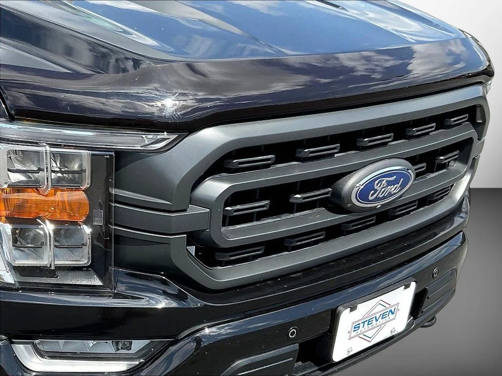 Used 2022 Agate Black Metallic Ford XLT image 37