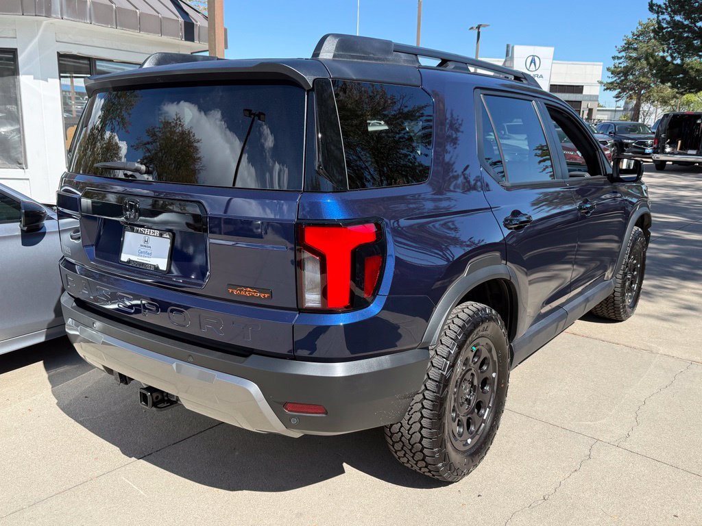 Certified Used 2026 Obsidian Blue Pearl Honda TrailSport Blackout image 4