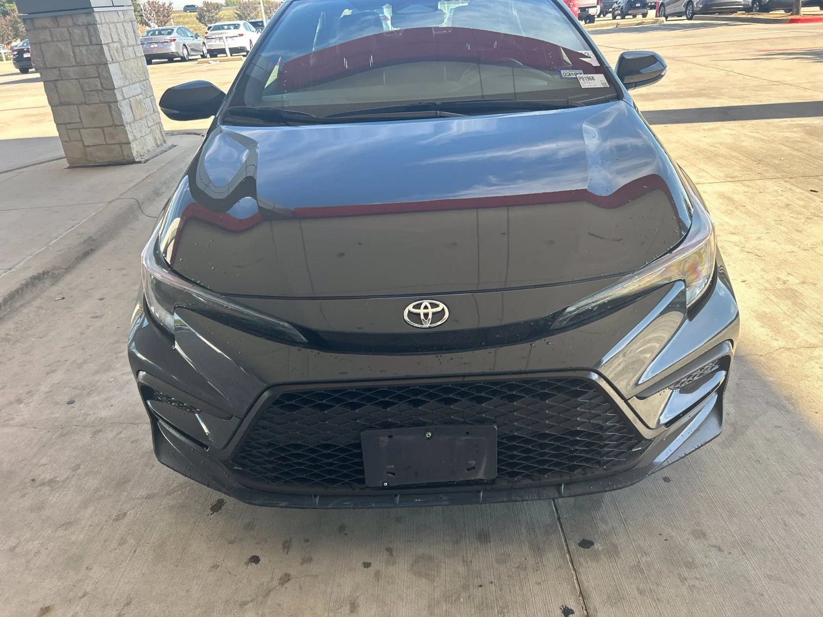 Used 2025 Gray Toyota SE image 2
