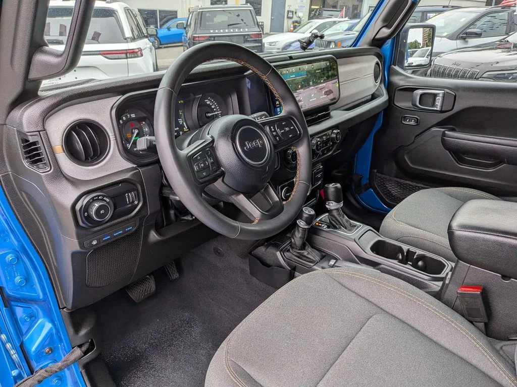 Used 2024 Blue Jeep Sport S 4xe image 12