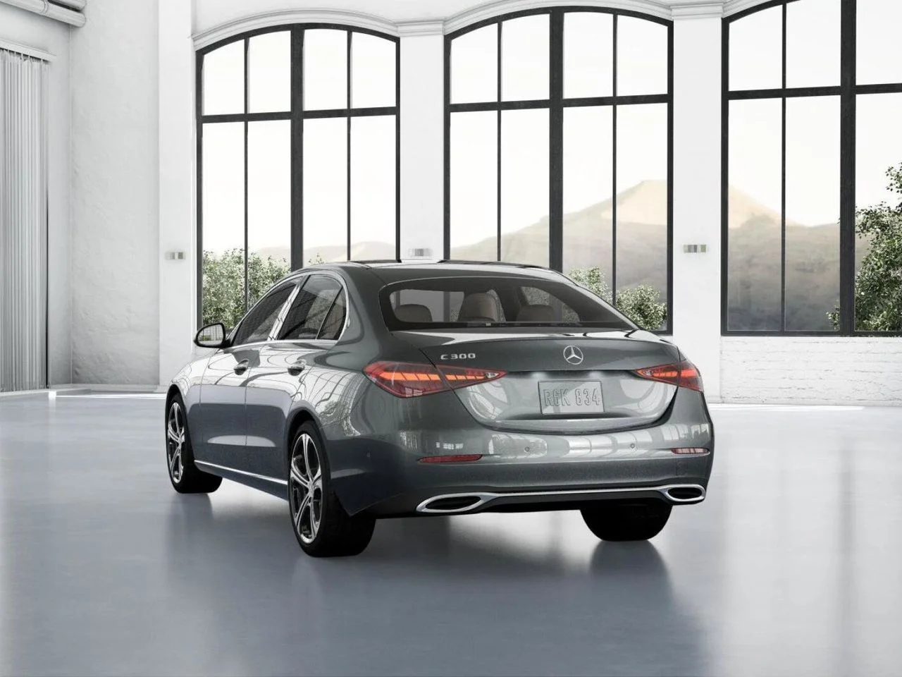 New 2026 Selenite Grey Metallic Mercedes-Benz C 300 image 27