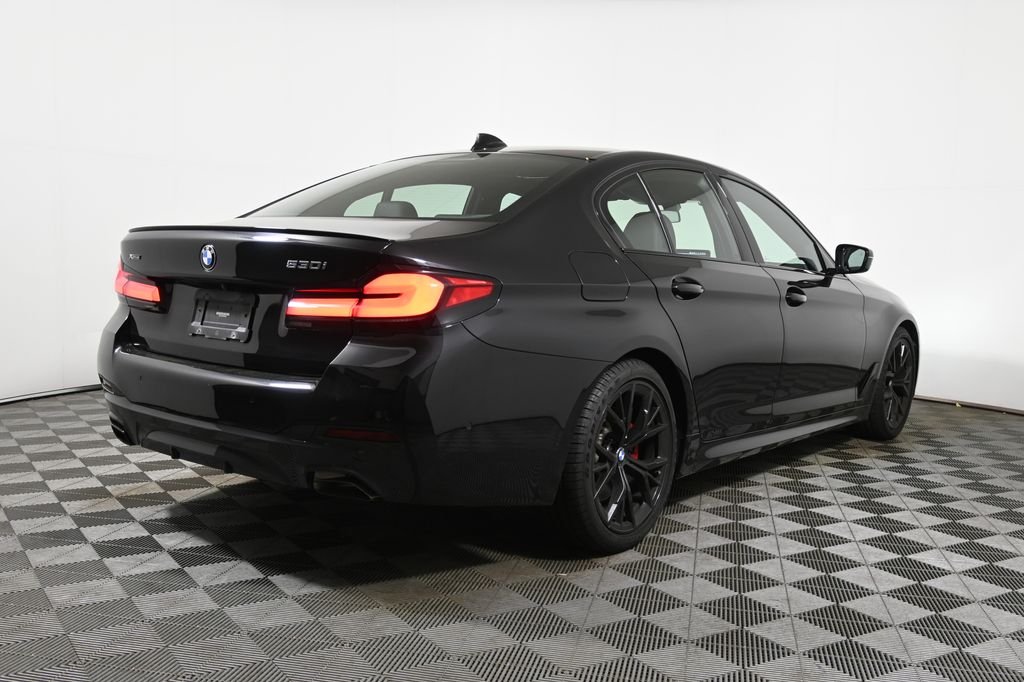 Certified Used 2023 Black Sapphire Metallic BMW 530i xDrive image 11