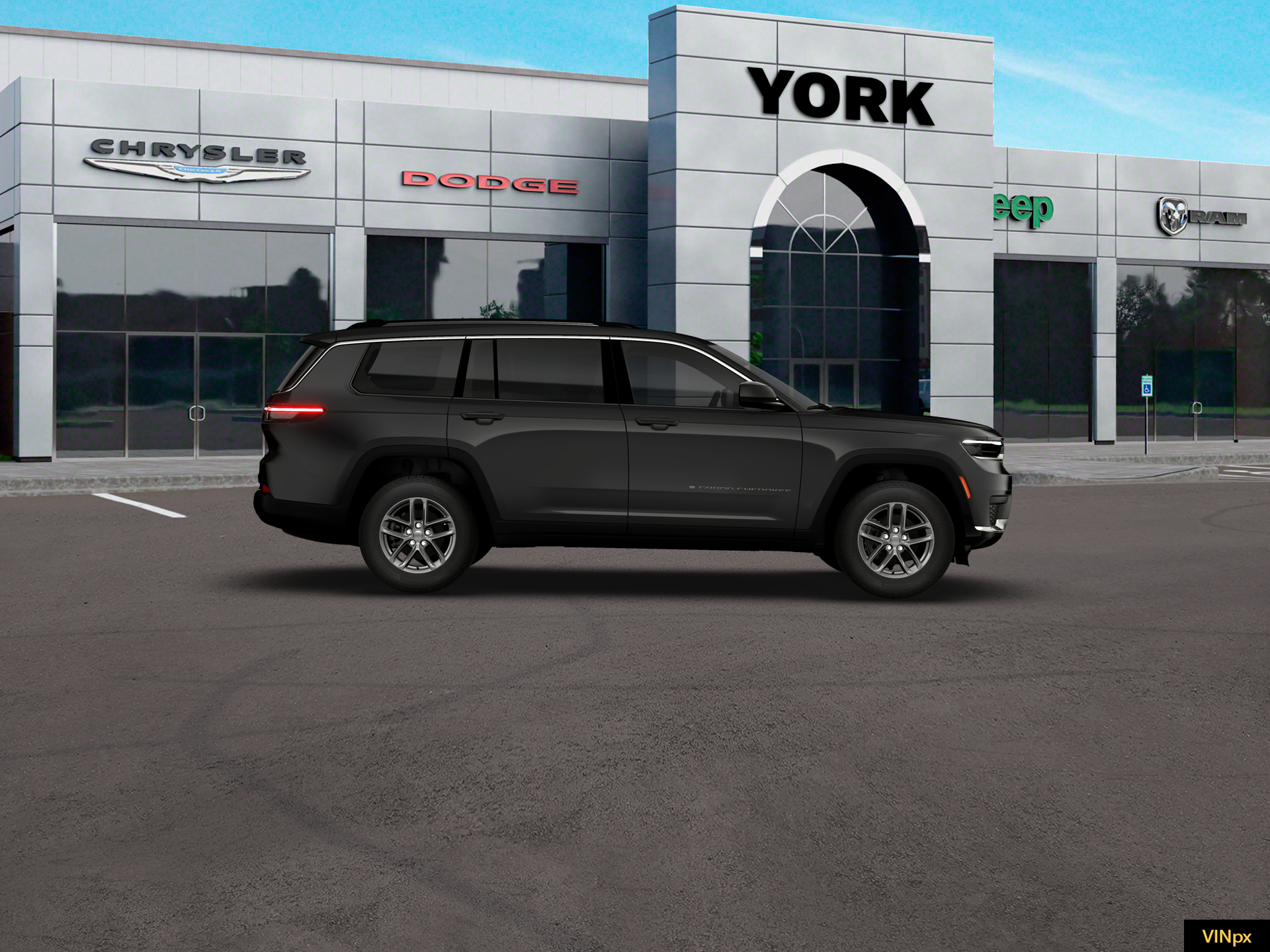 New 2026 Baltic Gray Metallic Clear-Coat Exterior Paint Jeep Laredo X image 21