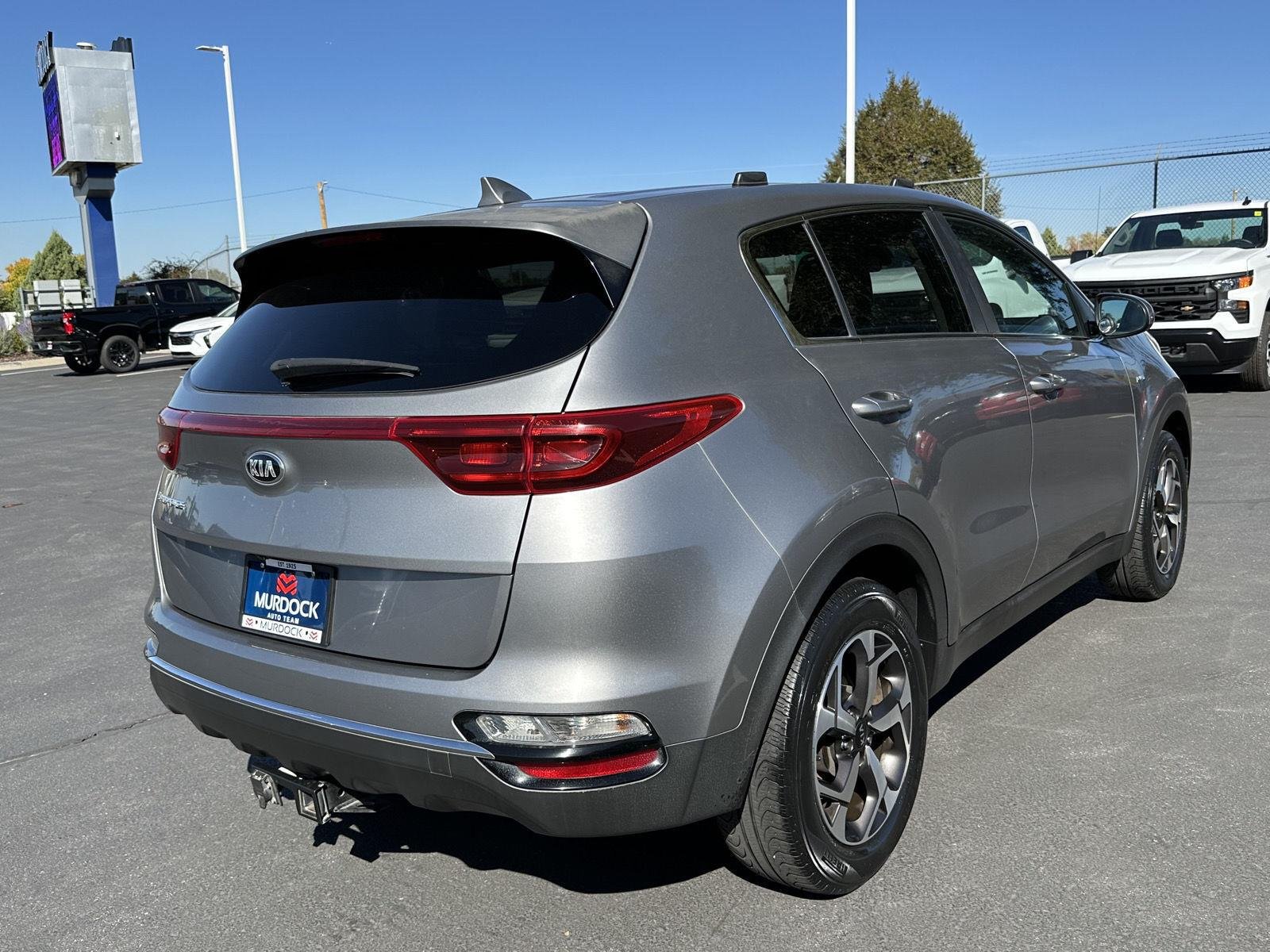 Used 2020 Kia Sportage LX with VIN KNDPMCACXL7637096 for sale in Woods Cross, UT