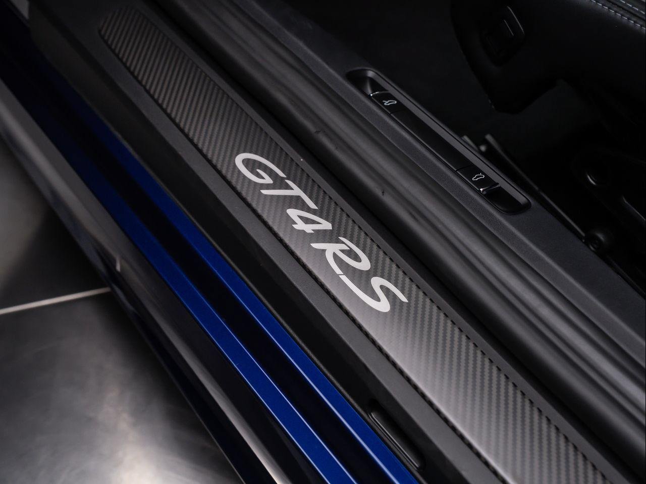 Used 2024 Gentian Blue Metallic Porsche GT4 RS image 22