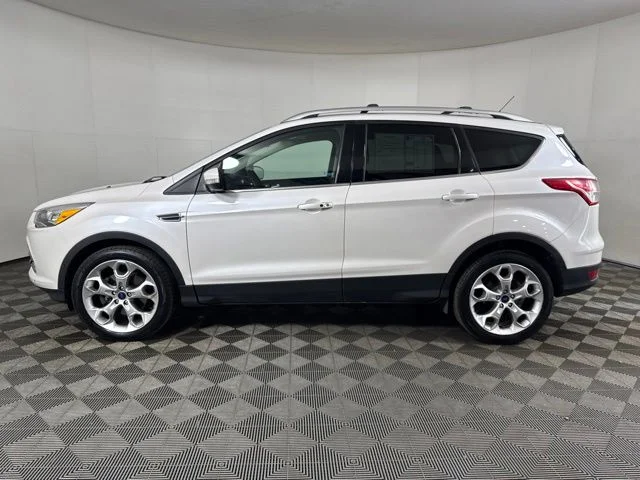 Used 2016 White Platinum Clearcoat Metallic Ford Titanium image 7