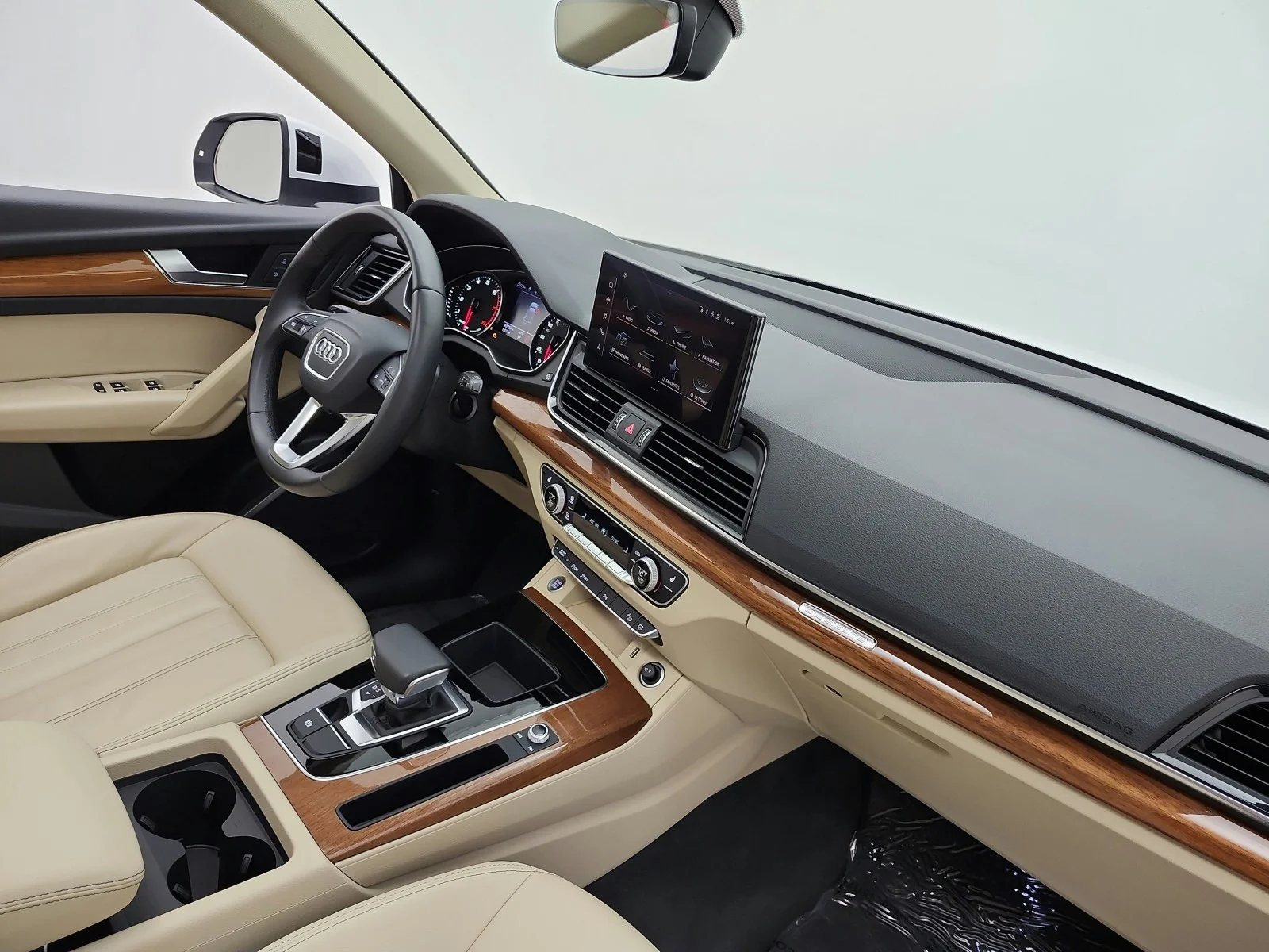Used 2023 Glacier White Metallic Audi S line Premium image 19