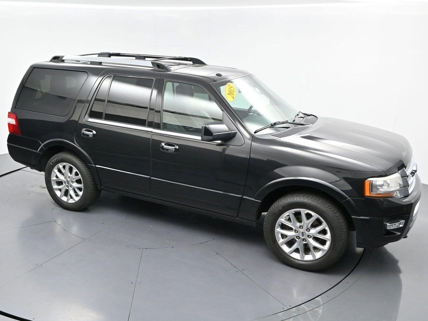 Used 2015 Tuxedo Black Metallic Ford Limited image 47