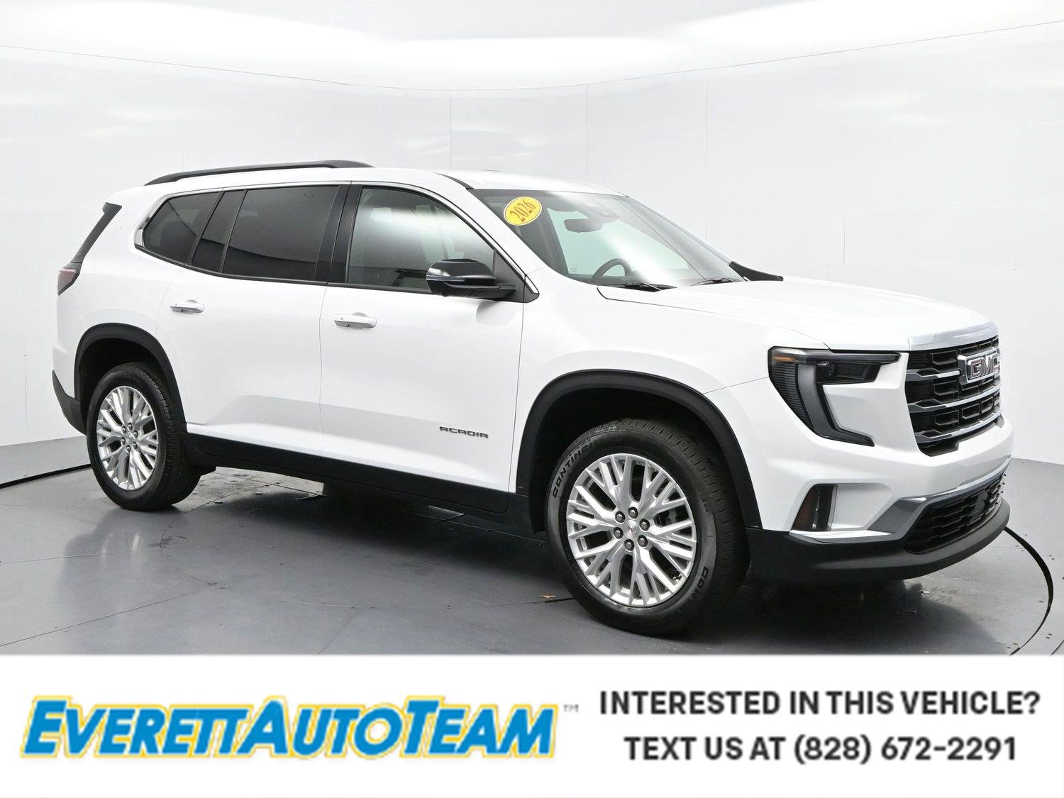 Summit White 2026 GMC Acadia SUV / Crossover Front-Wheel Drive 