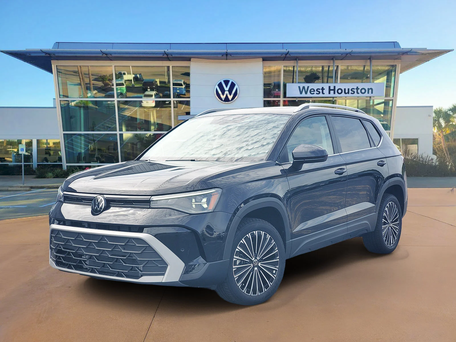 New 2026 Black Volkswagen SE image 1