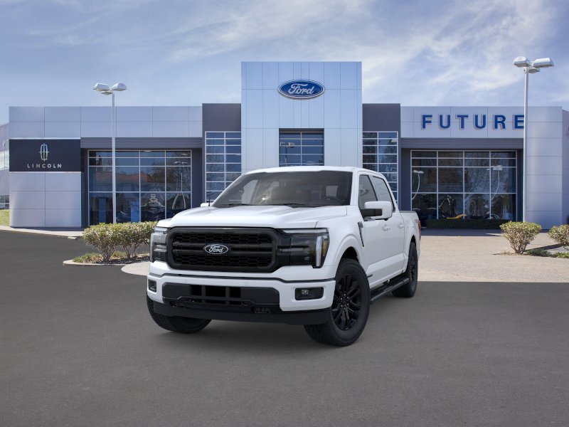 New 2026 Star White Metallic Tri-Coat Ford Lariat® image 2