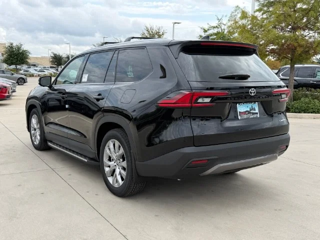 New 2026 Midnight Black Metallic Toyota Limited image 8