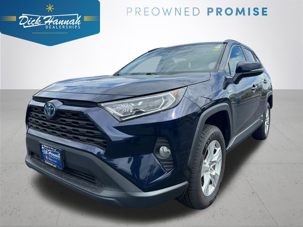 Used 2020 Blue Toyota XLE image 1